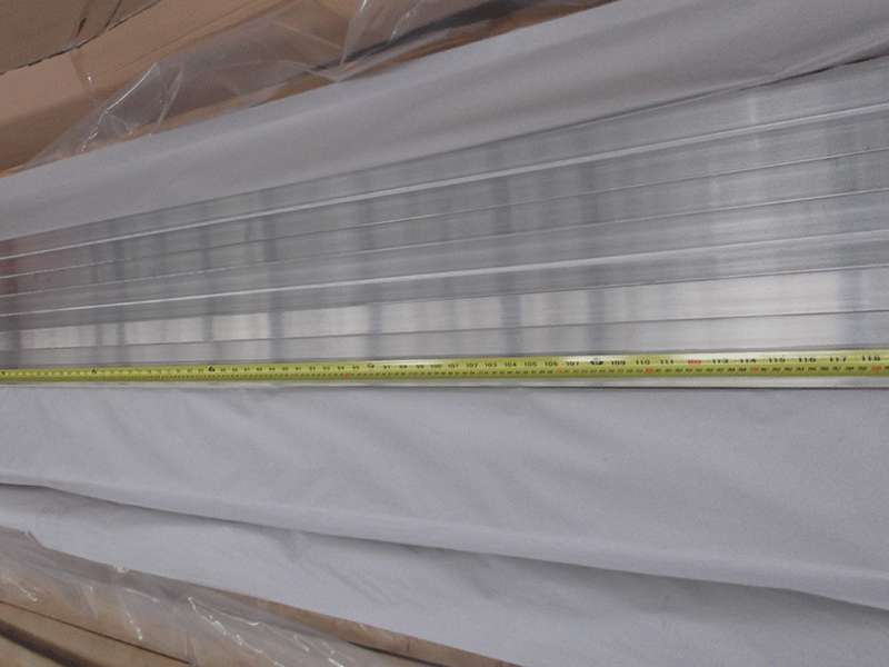 6061 aluminio barra plana stock